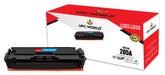 UPC World  Toner Cartridge Replacement for HP 205A CF530A CF531A CF532A CF533A Work for HP Color LaserJet Pro M154 M154A M154NW MFP M180N M180FW M180NW M181 M181FW Cyan Page Yield: 900 pages